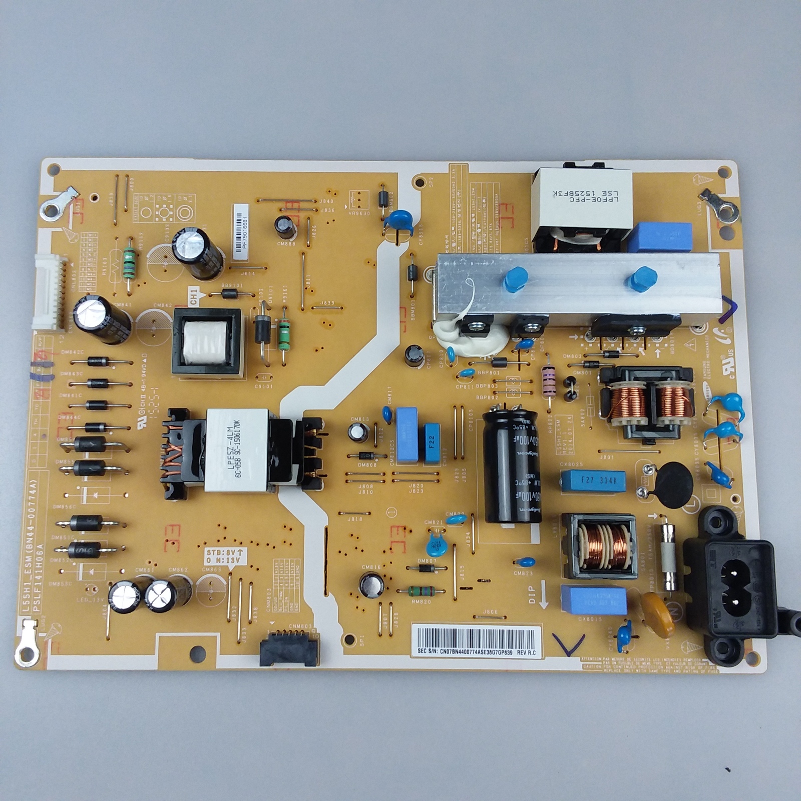 Samsung BN44-00774A Power Supply Board UN55j6200 - Click Image to Close